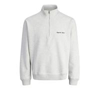 Jack & Jones Sweatshirt "Jornorebro" in Grau - Größe S | Herren Plussize