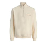 Jack & Jones JORNORREBRO EMB SWEAT HIGH NECK S 12282899 Antique White (897009) Beige S