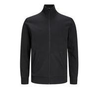JACK & JONES Male Sweatshirt mit Reißverschluss Plus Size Einfarbig Sweatshirt mit Reißverschluss