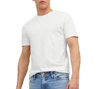 JACK & JONES Male T-Shirt Einfarbig T-Shirt