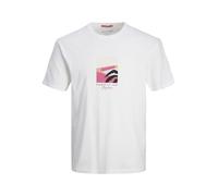 JACK & JONES Male T-Shirt Gedruckt Rundhals T-Shirt