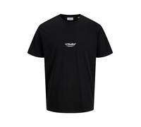 Jack & Jones T-Shirt JJESOHO Kurzarm Rundhalsausschnitt Noos Schwarz Größe XXL