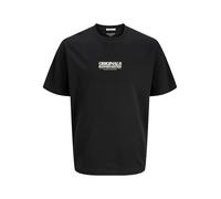 JACK&JONES - JORTAVIRA POP TEE SS CREW NECK OC25 black - Gr. - L