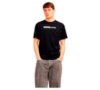 Jack & Jones T-Shirt Corp in Schwarz mit Pigmentprint S Regular Fit