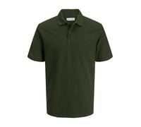 Poloshirt JACK & JONES "JJEAUSTIN POLO SS NOOS", Herren, Gr. M, duffel bag detail:classic, Jersey, Obermaterial: 58% Polyester, 40% Baumwolle, 2% Elasthan, unifarben, regular fit normal, ohne Ausschni
