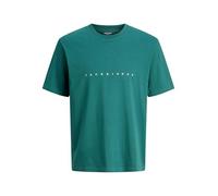 Jack & Jones T-Shirt JJESTAR mit Logo, Rundhals, 100% Baumwolle, Gr. M