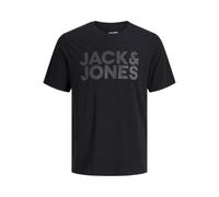 Jack & Jones Herren T-Shirt JJECORP Logo Tee Rundhals 100% Baumwolle Schwarz Größe XL