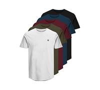 Jack & Jones Labody Kurzarm-t-shirt 5 Einheiten
