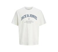 Jack & Jones JJEDENVER GRAPHIC TEE SS O-NECK L 12291213 Cloud Dancer (911734) Weiß L