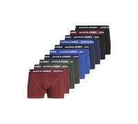Jack & Jones Herren Boxershorts Mann Jacsolid Bermudas 10-pack Noos Grün Größe L
