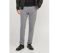 Jack & Jones "MARCO - Chinohose mit Stretchanteil und Komfort" modisch, slim fit, Web (28470069-30) grau melange