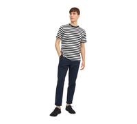 Chinos JACK & JONES "JPSTMARCO JJFURY ANA", Damen, Gr. 30, Länge 34, blau (navy blazer), Web, Obermaterial: 98% Baumwolle, 2% Elasthan, unifarben, slim fit normal, Hosen, Baumwollmischung, slim fit (3