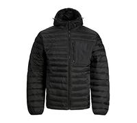 JACK & JONES Men's JCOHUNT Puffer Steppjacke, Black, XL
