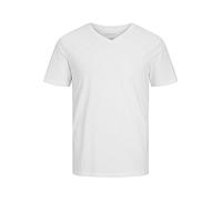 JACK & JONES Men's Jjeorganic Basic Tee Ss V-Neck Noos Top (Pack of 1)