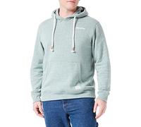 JACK & JONES Men's JORTONS Sweat Hood NOOS Pullover, Trekking Green/Detail:Melange/EMB, XL
