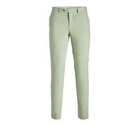 JACK & JONES Men's JPRFRANCO Trouser NOOS Anzughose, Celadon Green/Fit:SUPER Slim FIT, 52