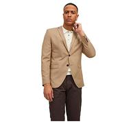 JACK & JONES Men's JPRSOLARIS Blazer NOOS Anzugjacke, Curds & Whey/Fit:SUPER Slim FIT, 56