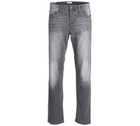 JACK & JONES Mike Original Comfort Fit Herren Jeans, Farbe:Grau (Grey Denim), Hosengröße:W34/L32