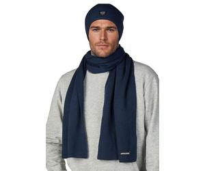 JACK & JONES Mütze Schal Set Herren 2-in-1 Winter-Set Beanie Wintermütze Winterschal, Größe:One Size, Farbe:Navy Blazer (Pack 3)