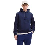 Jack & Jones Kapuzensweatshirt JORNORREBRO EMB SWEAT HOOD NOOS – angeraute Sweatware XL Blau