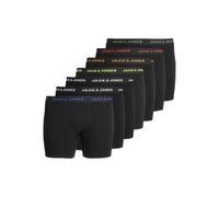 JACK&JONES PLUS Herren JACBASIC Trunks 7 Pack NOOS PLS Boxershorts, Black/Pack:Black-Black-Black-Black-Black-Black, 3XL Plus (7er Pack)