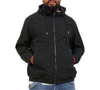 JACK & JONES PLUS Herren JJEBASIC Softshell Hood PLS Jacke, Black, 6XL