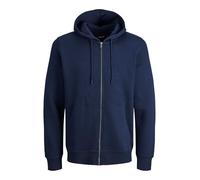 Jack & Jones Bradley Full Zip Sweatshirt Blau 3XL / Regular Mann (Herstellerartikelnummer: 12250596-NavyBlazer-REG-3XL)