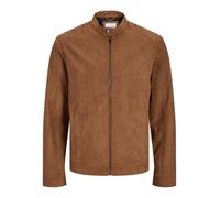 JACK&JONES PLUS Herren JJEDYLAN CLEAN Faux Suede Jacket PLS Wildlederjacke, Cognac, 3XL
