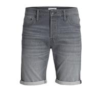 JACK&JONES PLUS Herren Jjirick Jjicon Ge 370 I.k Sn Pls Jeansshorts, Grey Denim, 44 EU