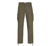Jack&Jones Plus Herren Jpstkane Jjbarkley Pant Noos Pls Cargohose, Olive Night, 42W / 32L EU