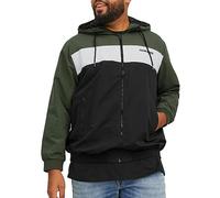 JACK & JONES PLUS JJERUSH HOOD BOMBER NOOS PLS