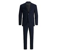 Anzug JACK & JONES PLUSSIZE "JPRFRANCO SUIT NOOS PLS" Gr. 72, N-Gr, schwarz (black) Herren Anzüge (28478061-72) black
