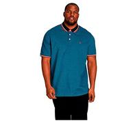 Jack & Jones Paulos Short Sleeve Polo Blau 7XL Mann (Herstellerartikelnummer: 12143859-DenimBlue/DetailPs-7XL)