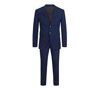 JACK&JONES PLUS Men's JPRFRANCO Suit PS Anzug, Medieval Blue, 62
