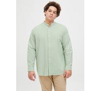 Jack & Jones Breeze Band Sn Plus Langarmhemd (Herstellerartikelnummer: 12270008-IcebergGreen-EU6XLUS4XL)