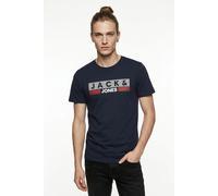JACK & JONES Male Plus Size T-Shirt Logoprint