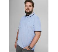 Jack & Jones PlusSize "JJEPAULOS POLO SS NOOS PLS" Baumwolle, regular fit (24021808-XXL) bright cobalt