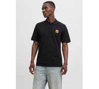 Jack & Jones Poloshirt Herren schwarz, XL
