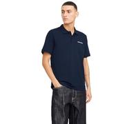 JACK & JONES Poloshirt Herren 2er-Pack - Regular Fit Poloshirts für Herren im Set - Kurzarm Poloshirt mit Hemdkragen - Atmungsaktiv & Pflegeleicht für Alltag & Freizeit - Größe: M