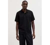 Jack & Jones Poloshirt in Schwarz - Größe M | Herren Plussize