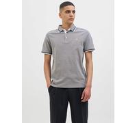 JACK & JONES Herren Jjepaulos Polo Ss Noos Jjepaulos Polo Ss Noos, Ultimate Grey, L