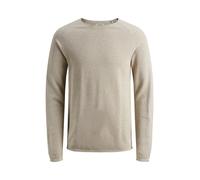Jack & Jones Pullover "Hill" in Beige - Größe S | Herren Plussize