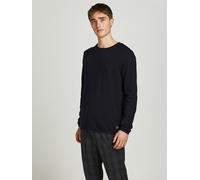 Jack & Jones Pullover "Hill" in Schwarz - Größe L | Herren Plussize
