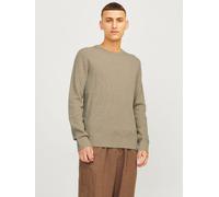 Jack & Jones Pullover in Beige - Größe M | Herren Plussize
