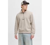 Jack & Jones Pullover in Creme - Größe M | Herren Plussize