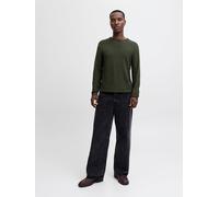 Jack & Jones Pullover in Khaki - Größe L | Herren Plussize