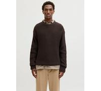 Jack & Jones Pullover Kaito – Rundhalsausschnitt – Braun – Herren Plussize XL