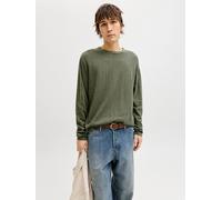 Jack & Jones Rundhalspullover JJESUMMER KNIT CREW NECK SN Damen dusty olive Gr. L