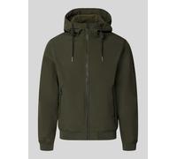 Jack & Jones Softshelljacke Male – Khaki – Größe L – Herren Plussize