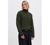 Jack & Jones Rollkragenpullover in Khaki - Größe XXL | Herren Plussize